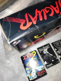 Atari Jaguar Console Box with Zool 2 Box - Some Inserts (No System or Console)