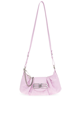 BALENCIAGA Pamela Small $2450 Pink Shoulder Bag New & Authentic