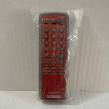 Sony Radio Cassette Remote RMT-CE75A Red Gray Tested