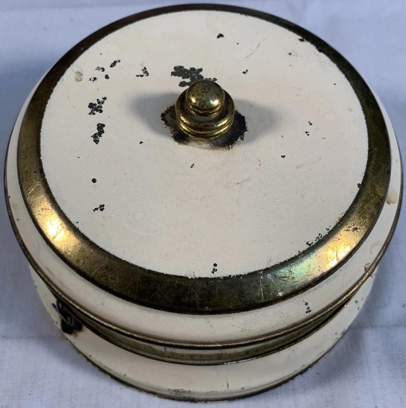Vintage Tape Measure Kitchen Timer Wind Up Rotary Made USA Works Mid Century