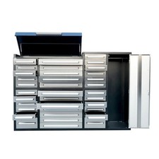 7FT Heavy Duty Garage Cabinet 35 Drawers  Lockable Cabinets Adjustable shelves