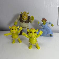 McDonald's 2007 Shrek the Third Happy Meal toys - Lot of Four