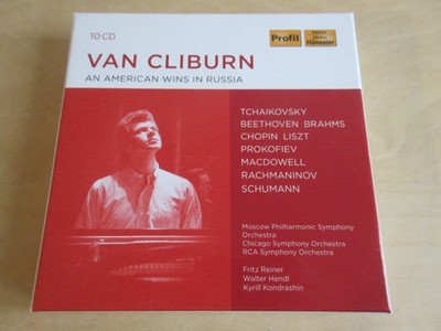 Van Cliburn-An American Wins in Russia-Chopin, Liszt, Macdowell u.a.-10er CD Box