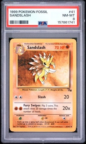 Sandslash (Unlimited) graded PSA 8 for sale on eBay