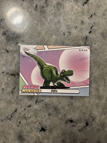Rex [Red] #MM-4 2026 Topps Disney Neon Manga Madness card