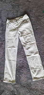 Gerry Weber Damen Chino Hose Romy Gr. M Normalgröße Beige Hosen