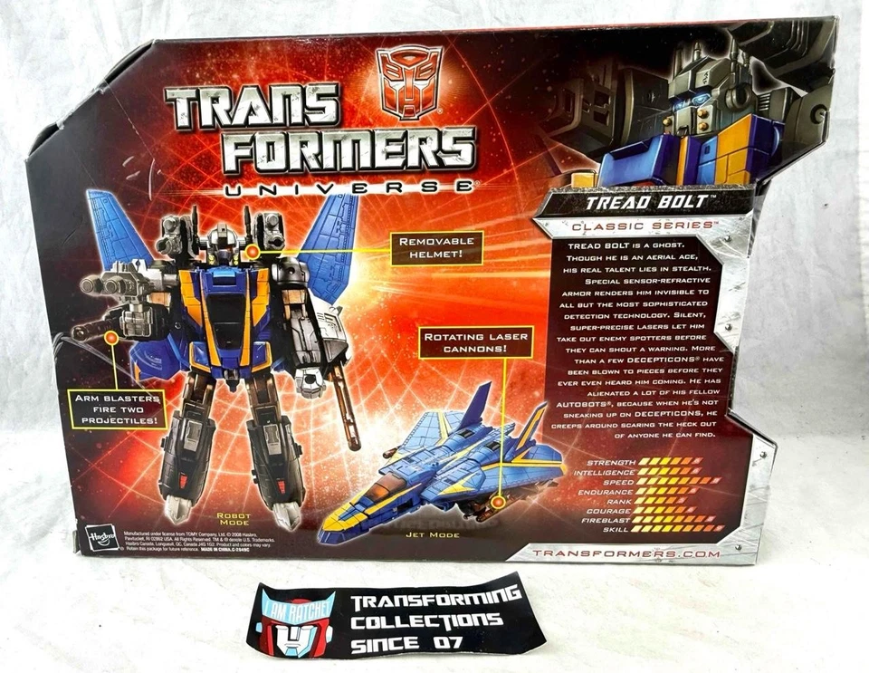 Transformers Universe Voyager Class Tread Bolt MISB - Image 2 of 2
