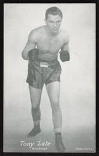 1929 Exhibit Boxing #229 Tony Zale VG/EX