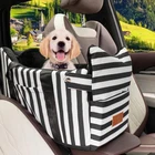 Cullaby Dog Car Seat for Small Dogs Under 15 lbs – Center Console Pet Carrier...