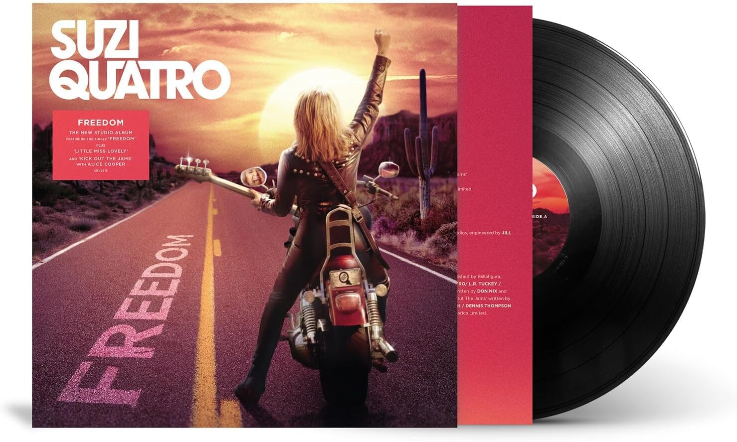 SUZI QUATRO Freedom Vinyl LP NEW & SEALED