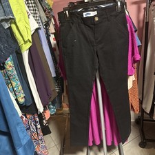 Old Navy Girls Pants Size 12 Skinny Black adjustable waist