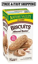 Nature Valley Biscuit Sandwich, Variety Pack (30 ct.) Fresh & Free Shipping