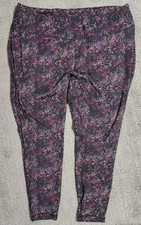 Zelos Womens Plus Sz 4X Leggings Ankle Length...