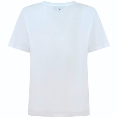 WEEKEND MAX MARA - T-Shirt weiß mit Logo für Damen