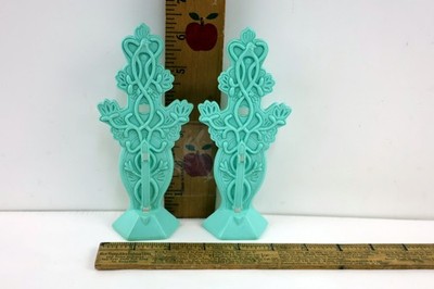 VTG 1984 She-Ra Princess of Power Crystal Castle Lot of 2 Clothes Weapons Rack