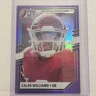 Leaf 2022 Pro Set Draft Caleb Williams Football Card PSP-CW1