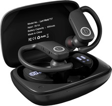 True Wireless over the Ear Earhook Earbuds BT Sports Headphones T17