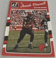 2016 Panini Donruss Football Isaiah Crowell Cleveland Browns base card #72