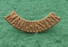 The Manchester Regiment TF WW1 Damaged Shoulder Title