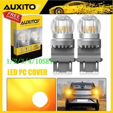 Auxito 3156 3157 3056 Amber Led Turn Signal Light Bulb Canbus Error Free 110set