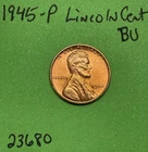 1945 Lincoln Wheat Cent / Penny 1c BU Uncirculated