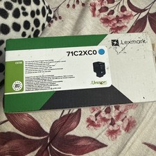 Genuine Lexmark 71C2XC0 12.5k Extra High Capacity Cyan Toner Cartridge