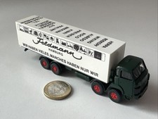 NR837 Roskopf Saurer Lkw 4-Achser Langkoffer Feldmann Hamburg Modellbahn Schlüte