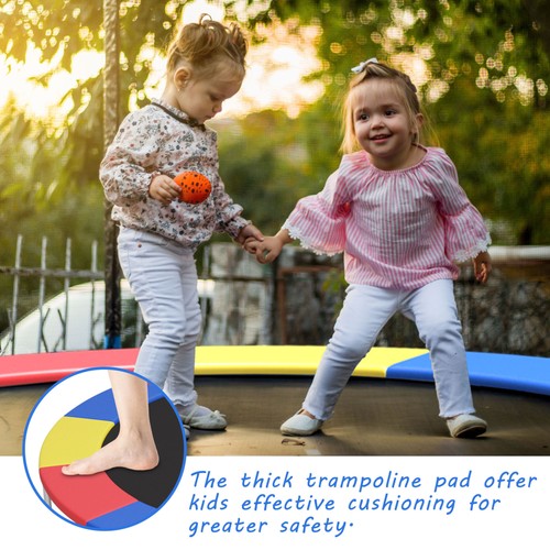 16FT Trampoline Replacement Safety Pad Universal Trampoline Cover Multi-color - Picture 5 of 10
