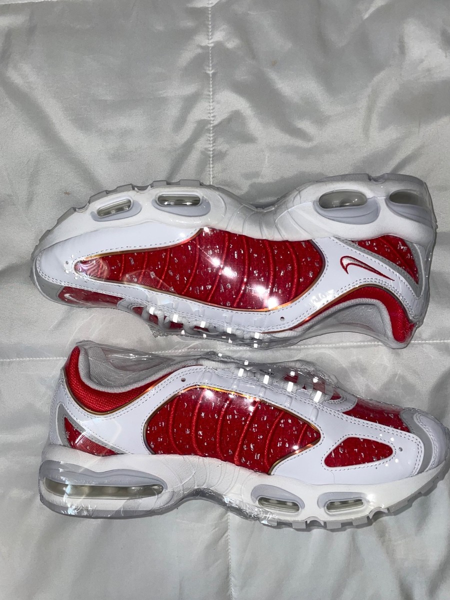 Size 11 - Supreme x Nike Air Max Tailwind 4 University Red