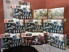 LEGO Star Wars 501st & Ahsoka Clone Trooper Sealed Army Builder Lot (9 Sets)