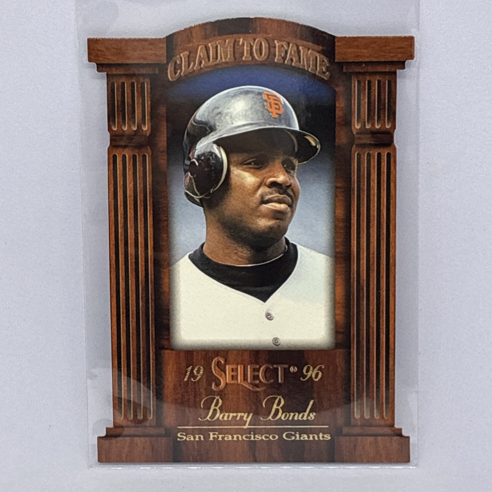 1996 Select - Claim to Fame Barry Bonds #18 /2100