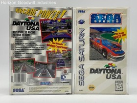 Daytona USA 1995 CIB w/ Manual and Registration Card for Sega Saturn (Untested)