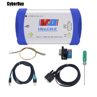Ultra-CAN-II CAN Analyzer CAN Box New Energy for USBCAN+PCAN/Kvaser + Dual Mode