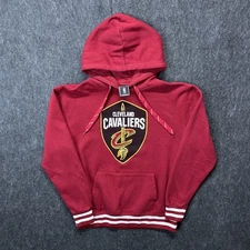 Cleveland Cavaliers UNK Black Hoodie Sweatshirt Men's Size Large Ribbed Bands