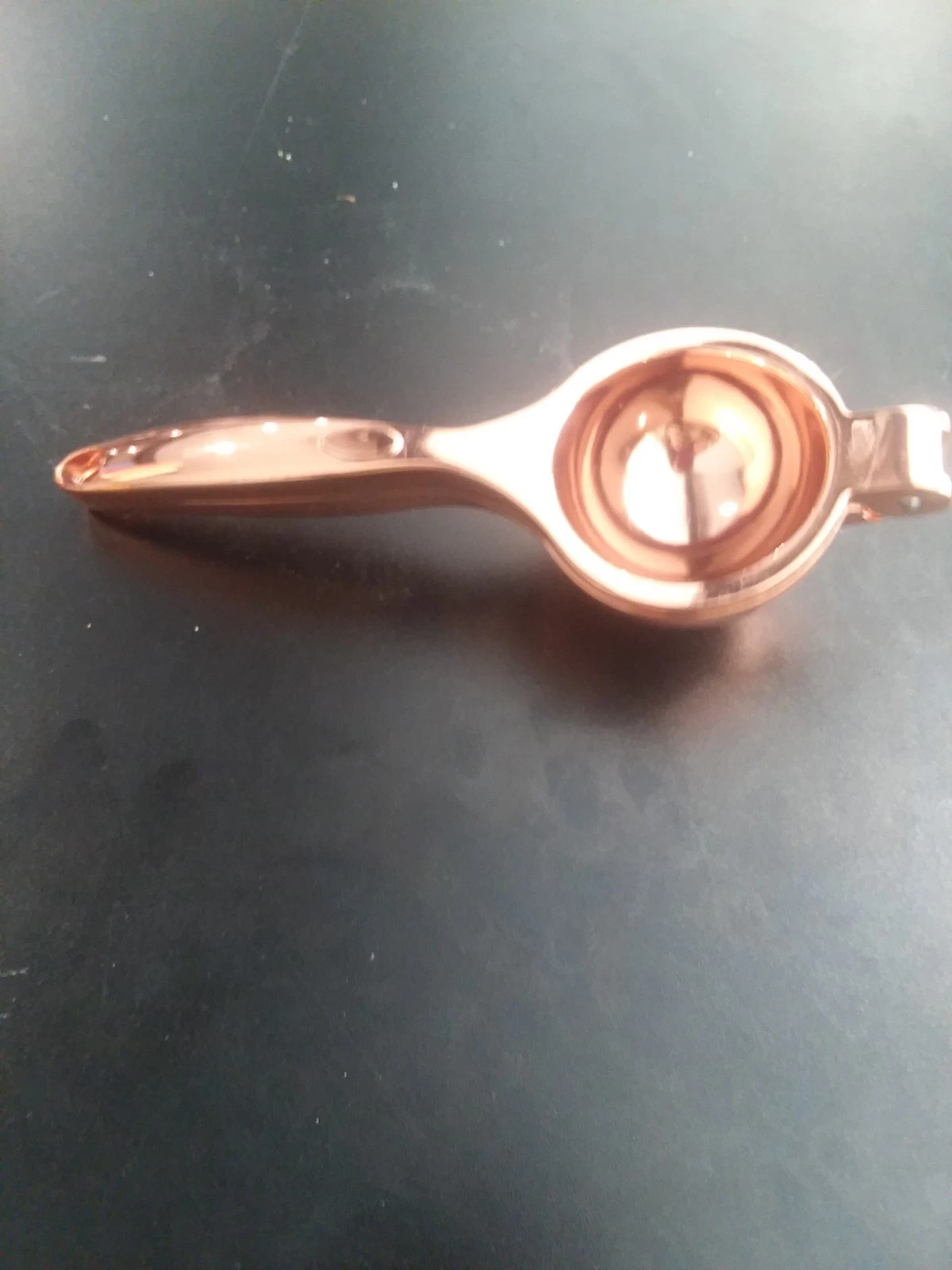 Copper citrus hand press juicer