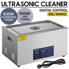 30L Ultrasonic Cleaner with Timer Heating Machine Digital Sonic Cleaner SUS304