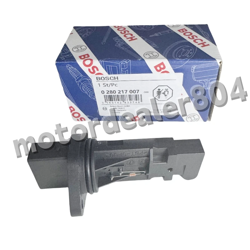 0280217007 Mass Air Flow MAF Sensor Bosch For 1999 2000 2001 Porsche 911 3.4L - Image 2 of 4