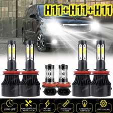 For Chrysler Towncountry 2010-2016 6pcs Combo Led Headlight Fog Light Bulbs A For Chrysler Towncountry 2010-2016 6pcs Combo Led Headlight Fog Light Bulbs A