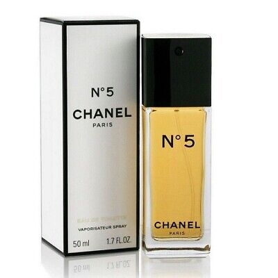 CHANEL No 5 Eau de Toilette EDT Spray perfume 1.7 oz 50 ml NEW Sealed
