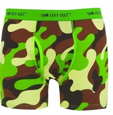 Men's Boxer Briefs Trunks Underwear On The Hunt Comfortable Undies Camo Hunting