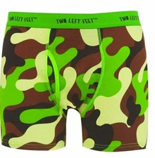 Men's Boxer Briefs Trunks Underwear On The Hunt Comfortable Undies Camo Hunting