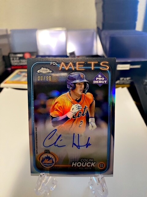 100 PSA10 おどっ De Los SANTOS TOPPS 1st auto