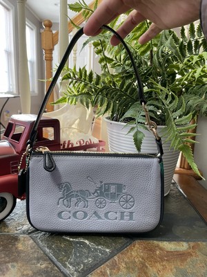 NWT Coach C5579 Colorblock Embossed Horse Carriage Leather Nolita 19 Twilight 195031297977 | eBay