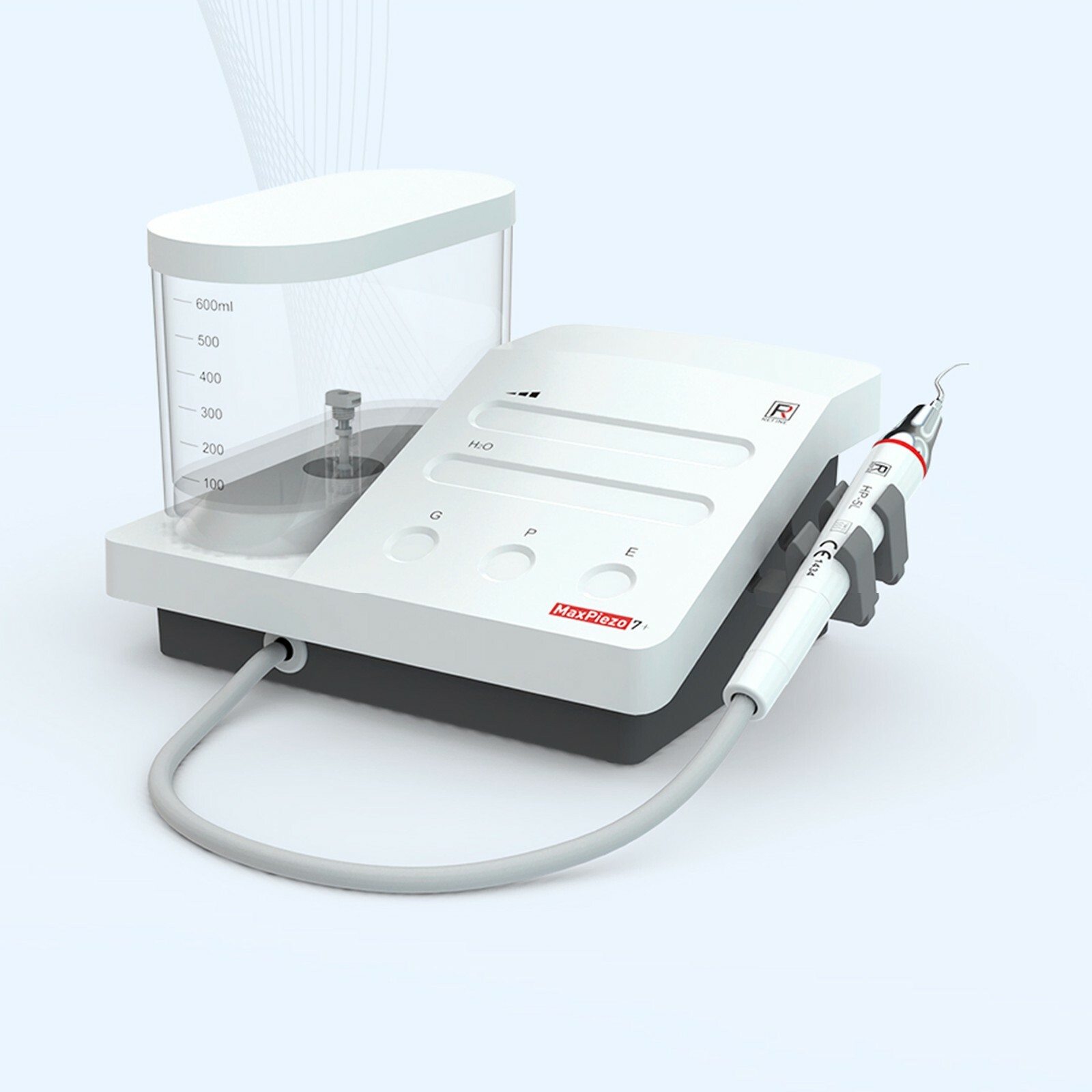 Escalador ultrasónico dental Refine MaxPiezo7+ LED automático agua EMS Cavitron