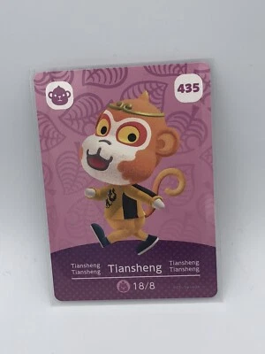 JTO GAMES AND GEAR Tiansheng 435 - Series 5 Animal Crossing Amiibo Card - New Genuine No435