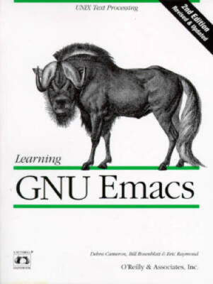 Learning GNU Emacs (A Nutshell handbook) - Paperback - VERY GOOD