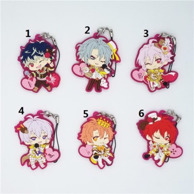 Idolish7 Trigger Re:vale Momo Anime Rubber Strap Keychain Keyring Charm AGF 2016