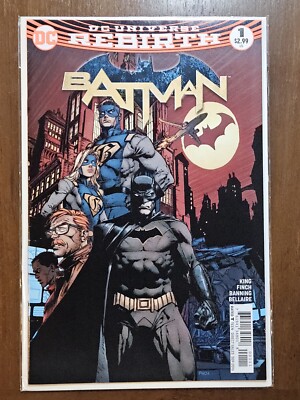 DC Universe Rebirth Batman #1 NM ~ 2nd Print DC Comics 2016 | eBay