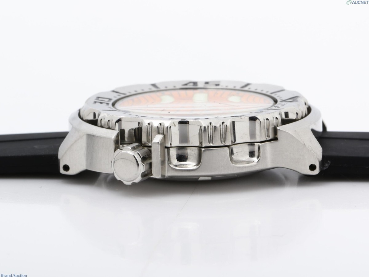 Seiko Orange Monster 7S26-0350 Men's Watch Automatic Rubber Band