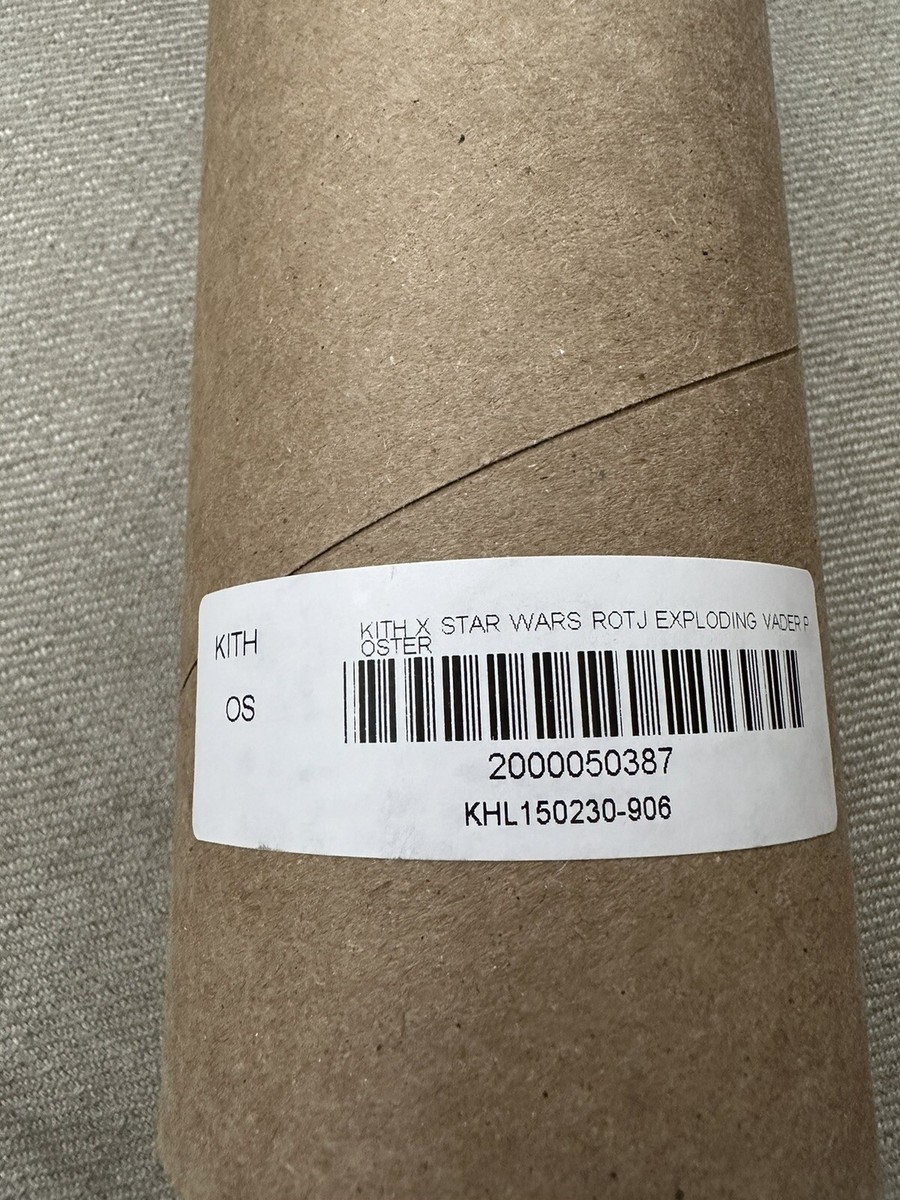 Star Wars Kith Exploding Darth Vader Poster Order In hand! ready